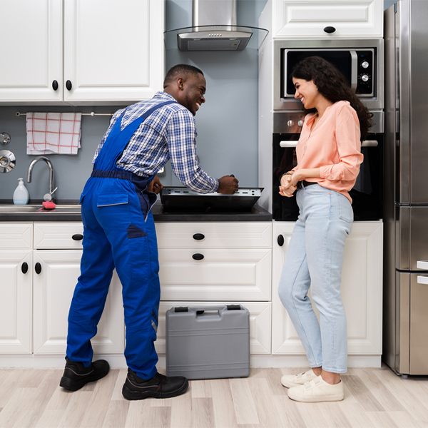 can you provide an estimate for cooktop repair before beginning any work in Midlothian